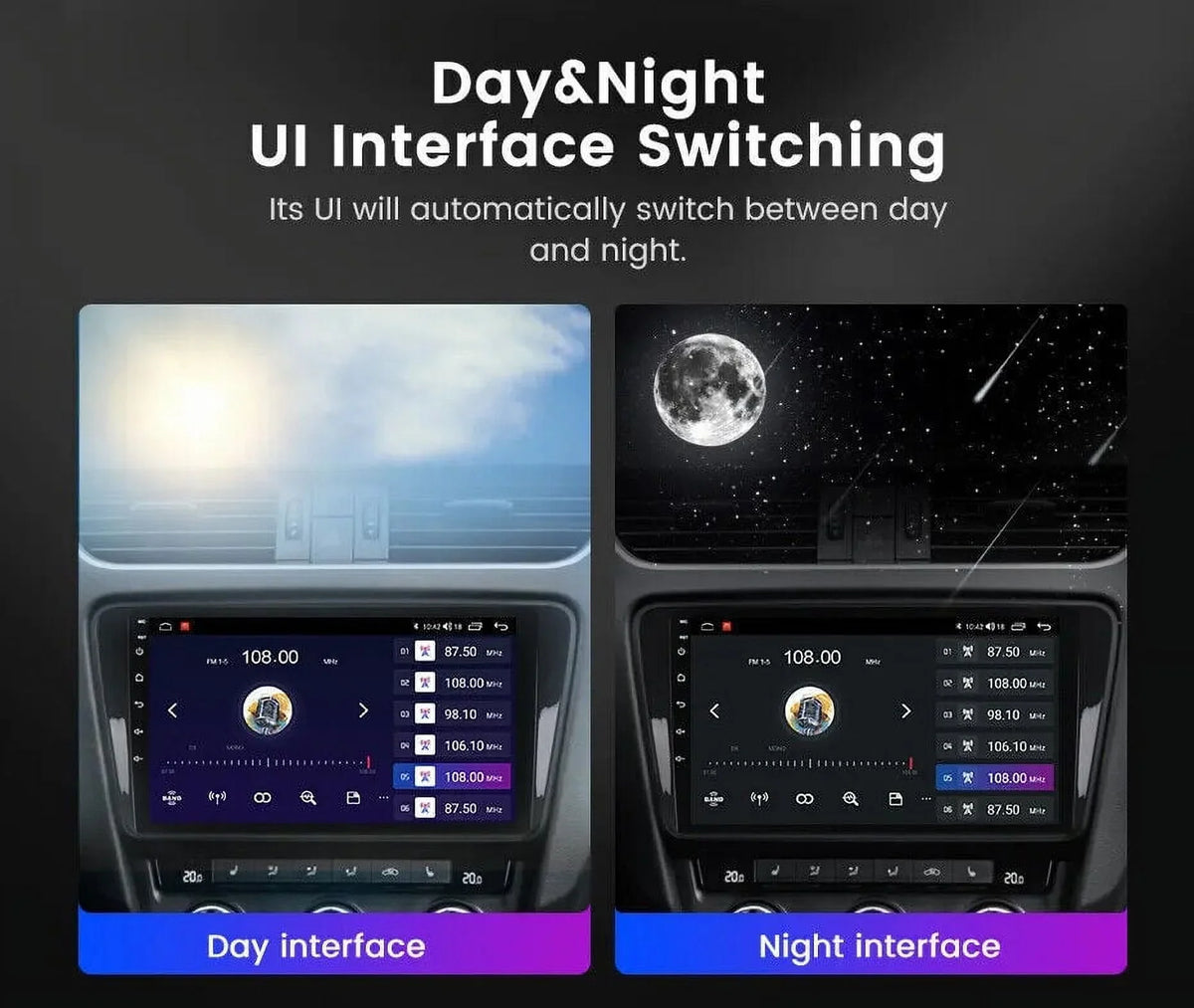 CAR GPS 4G STEREO CARPLAY 2016-2020 ANDROID RADIO 12 9" FOR CIVIC HONDA