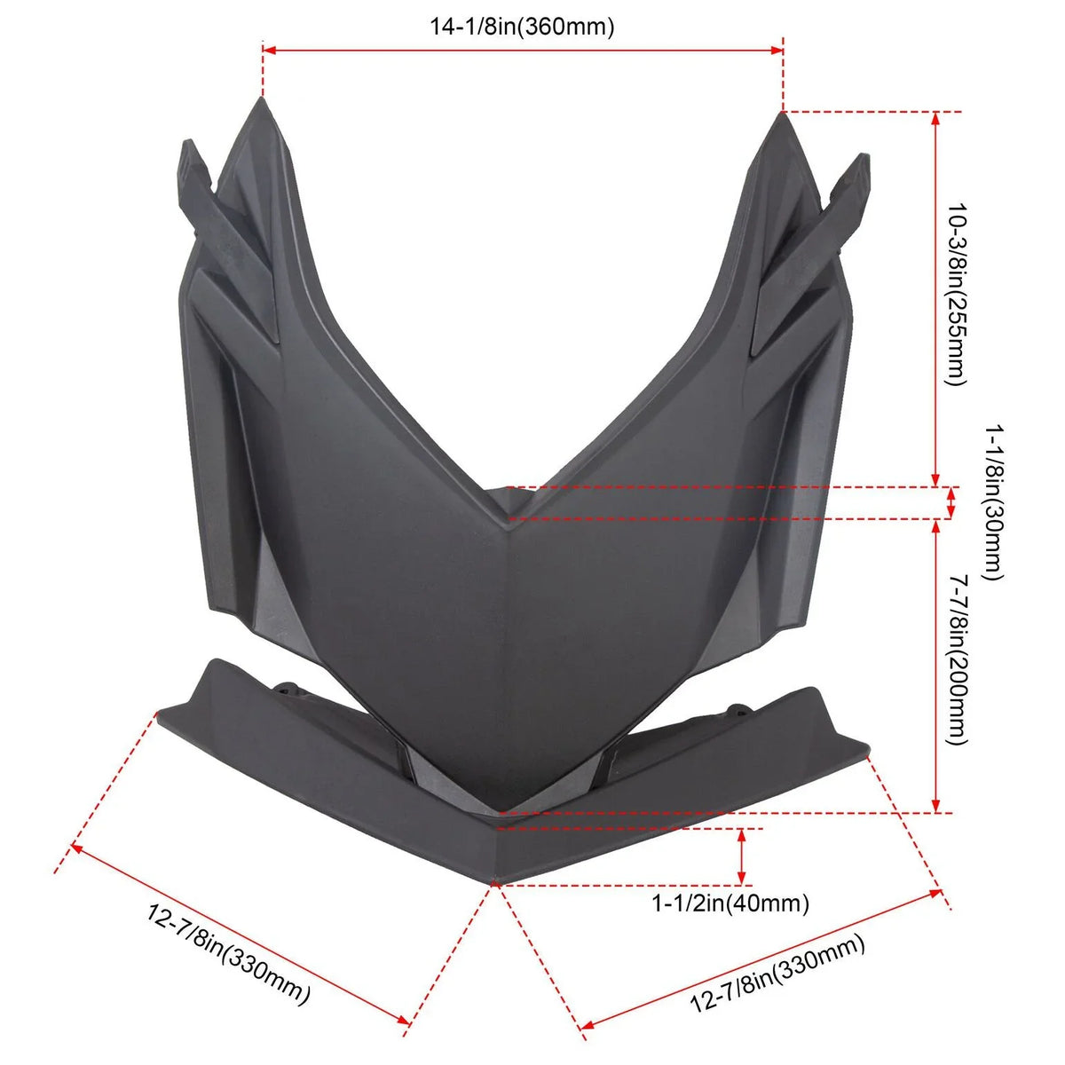 Spark Teledu Deflector Upper Cover For TRIXX Storage Bin Cargo Front Lid Sea-Doo