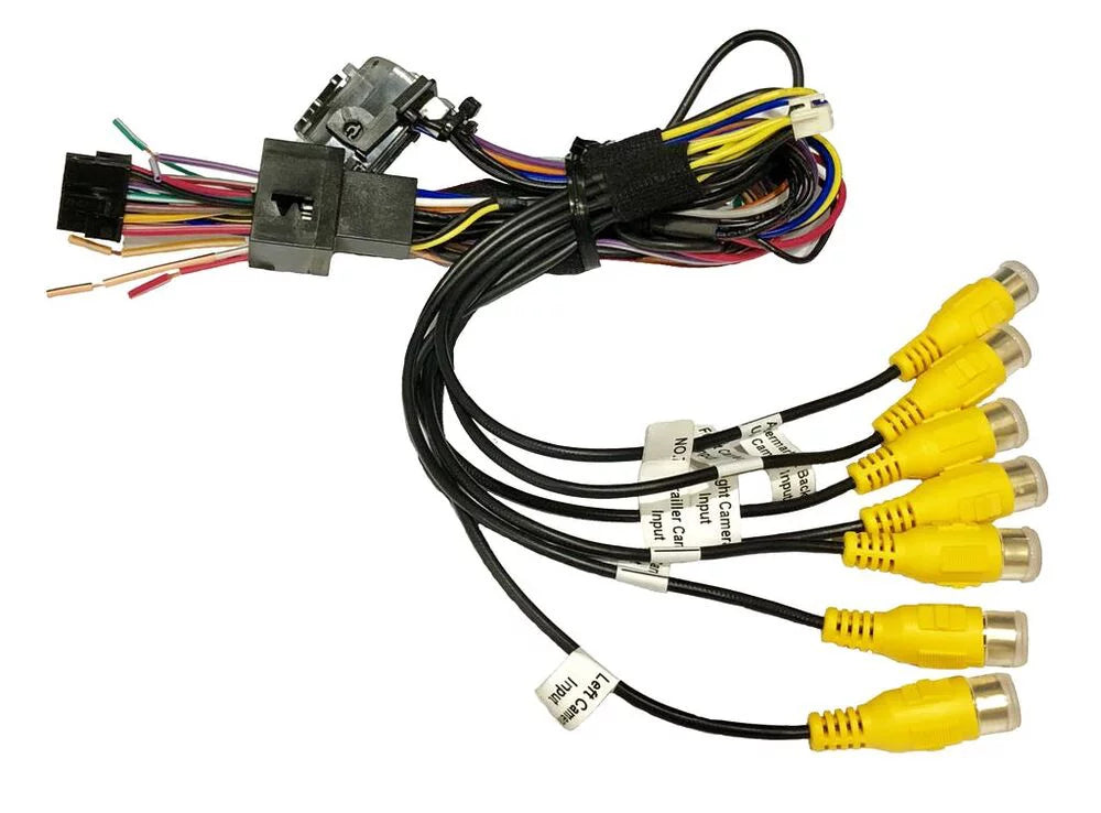 Cameras Color for with with Integration Mounted Mirror Screen Crux Multi F150 4” Side RFM-FD4 View Full Interface