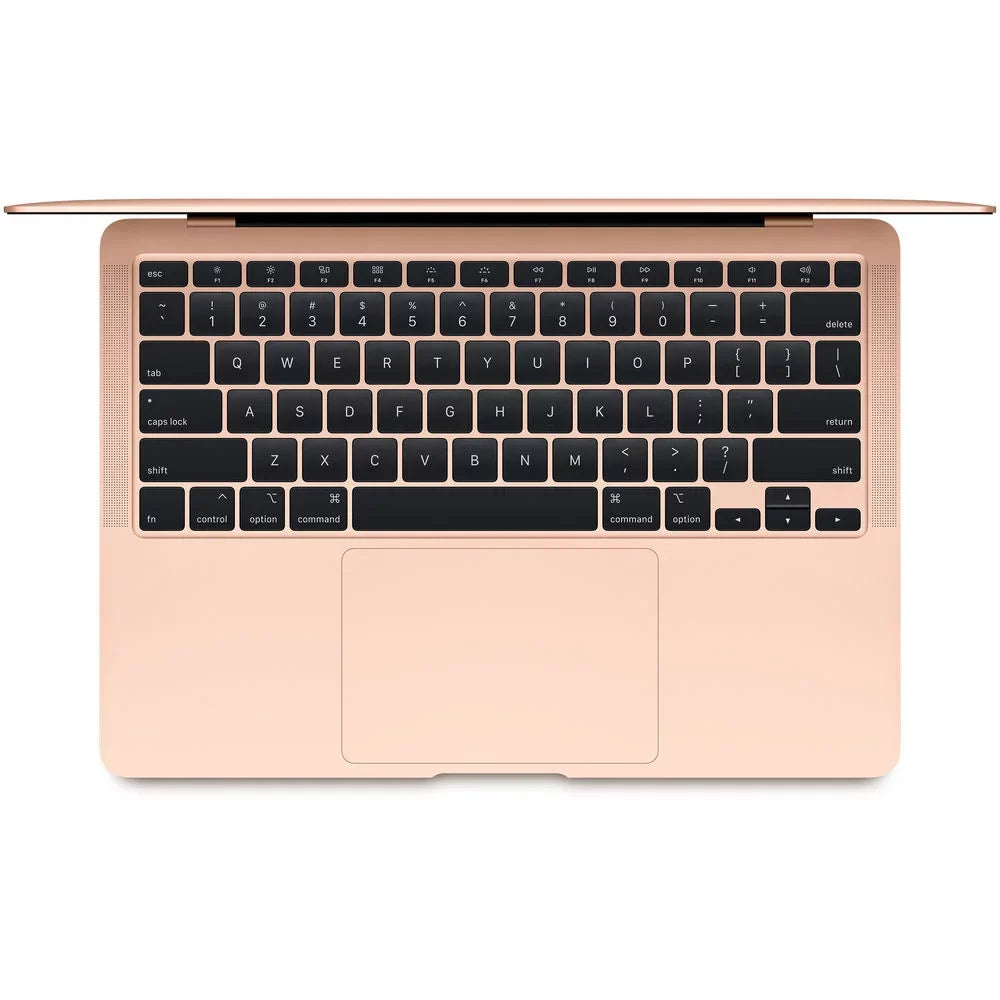 i7 RAM-Mac Quad (Retina, (Refurbished) (2020) Air Macbook 1.2GHZ OS 8GB Gold) & Core Laptop HD 256GB 13.3-inch