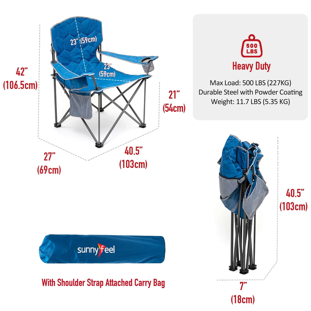 comfort Luxurious our for unmatched enthusiasts. Camping for Indulge XXL Big - premium in chair with exterior Chair - - 40"x8.5"x8" Tall 14.55 XXL People