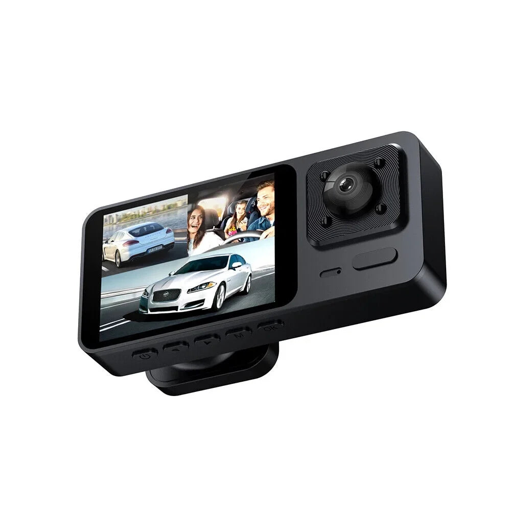 Cam Onemayship Camera Rear Lens DVR 3 Dash Recorder Inside G-Sensor Front 1080P Video Car