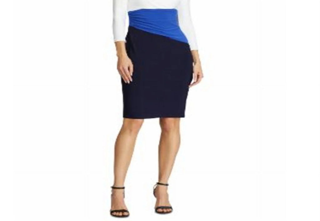 Blue Color Women's Lauren Jersey dimension Ralph 10 Blocked outfit