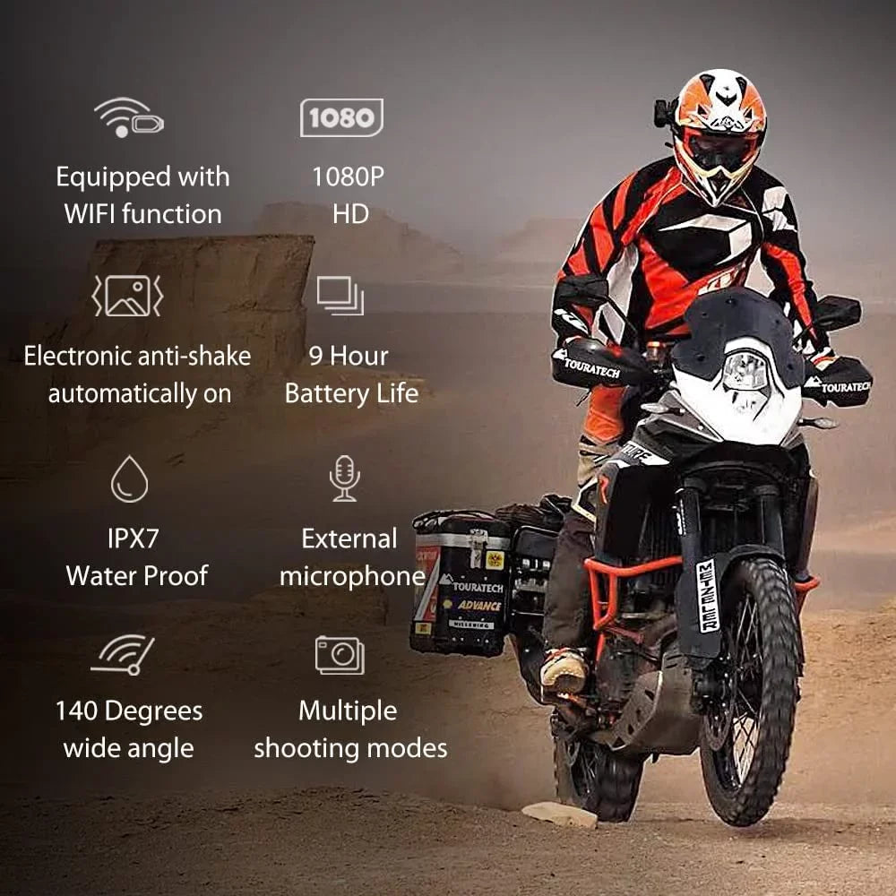 Cameras, Life External Battery XL Ghost Mic Support Waterproof 9 Hour Sports Drift