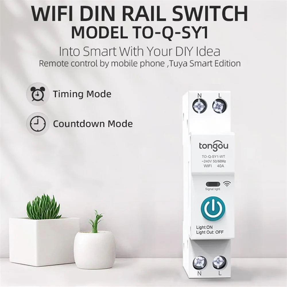 Graffiti Remote Home Remote Wireless WiFi Control Smart Switch Control Smart Phone Breaker Circuit Switch