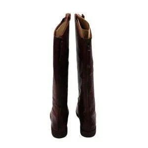 Meyer US) Sarto Almond Padded Detailing Stitch Block Franco Toe Womens Heel(dimension 9 Burgundy