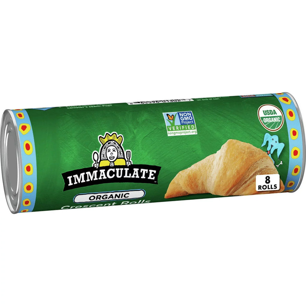 8 12 Ounce Crescent Immaculate Roll Dough, per -- case. Organic