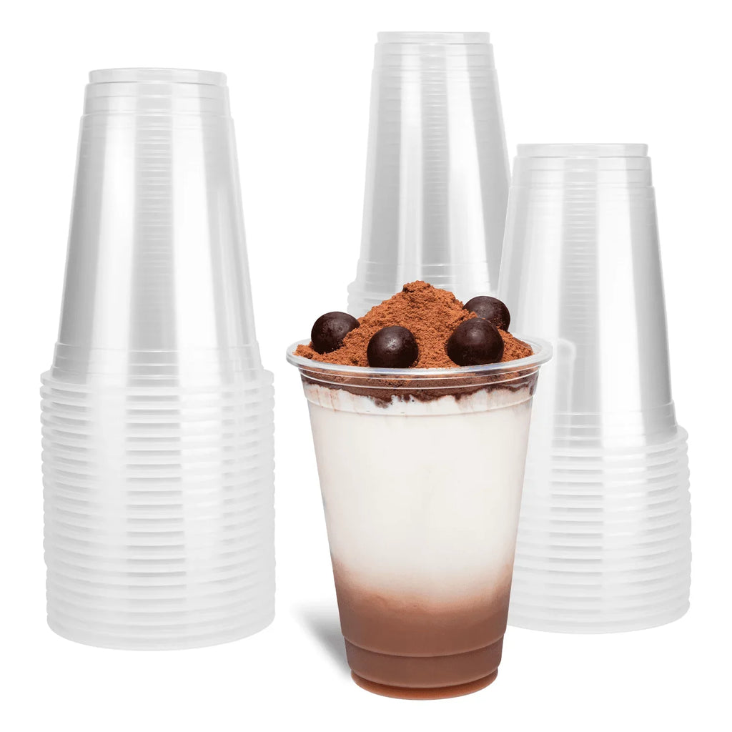 500 Translucent (95mm), 16 oz PP Cups Karat cc 2000 C1011 U-RIM Pcs Modern