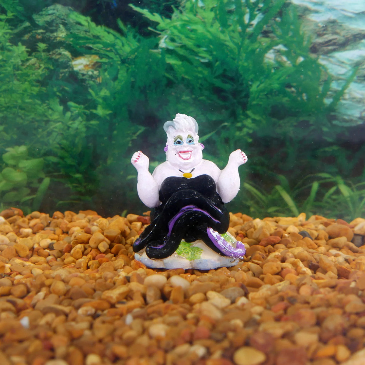 Resin 5-Piece Mini Aquariums Ornaments Little for Penn-Plax Mermaid