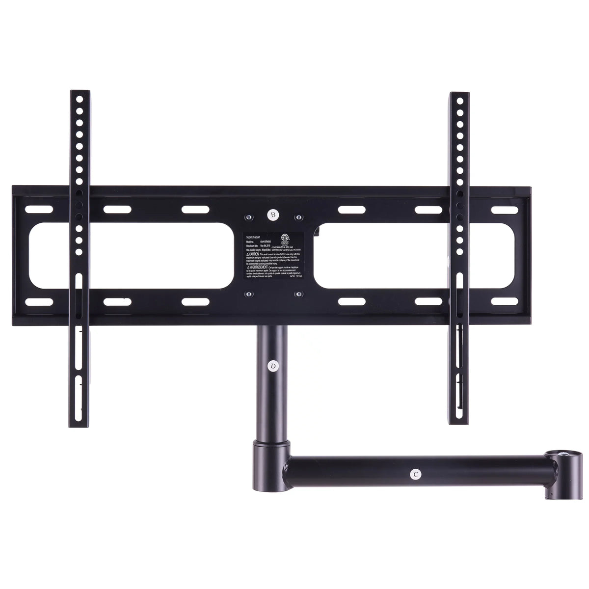 32"-60" Black Tailgate TVs for Mount, ONN Television