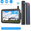 Wireless Highway View System Observation Auto-Vox Camera Trucks with for Backup Camera Solar Panel, Rear Trailer