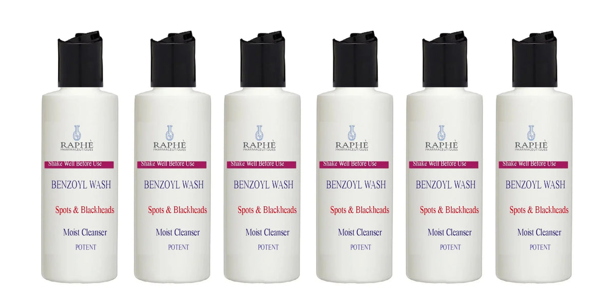 Benzoyl Oil Wholesale Priced 6-4oz Tea With Acne Wash - Packs Tree Prone Face Teen`s