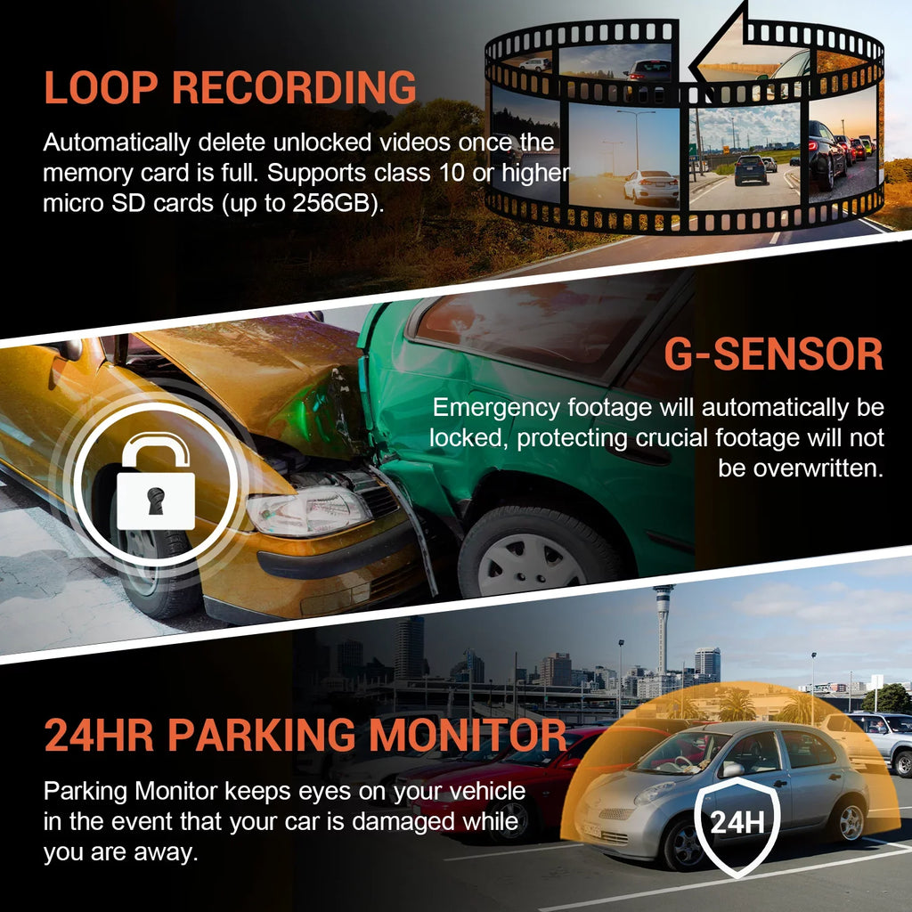 Rear with and 4K Dash V1P Rexing Front Cam UHD Wi-Fi