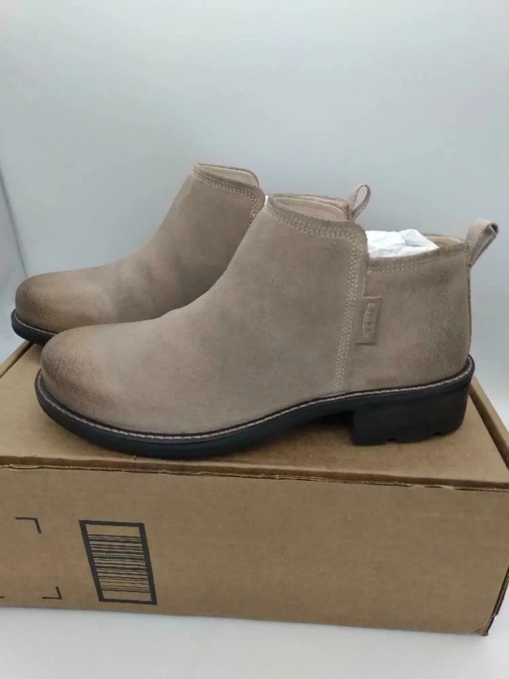 Women's Boot, Chelsea KEEN Ankle City 7W Oregon Coconut, Gaucho/Toasted