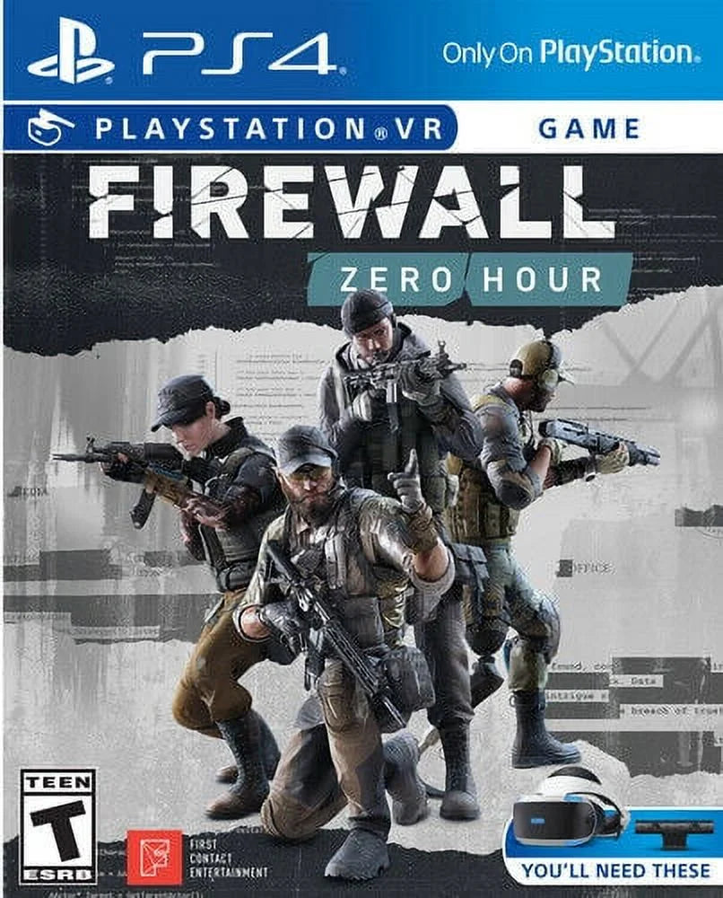 4 [New of Hour for 5 PlayStation Video VR Pack Firewall: Zero Game]
