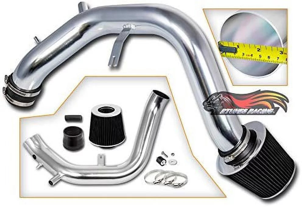 Acura Cold BLACK 04-08 Kit Intake For + Air Filter Compatible TSX Combo Racing Rtunes