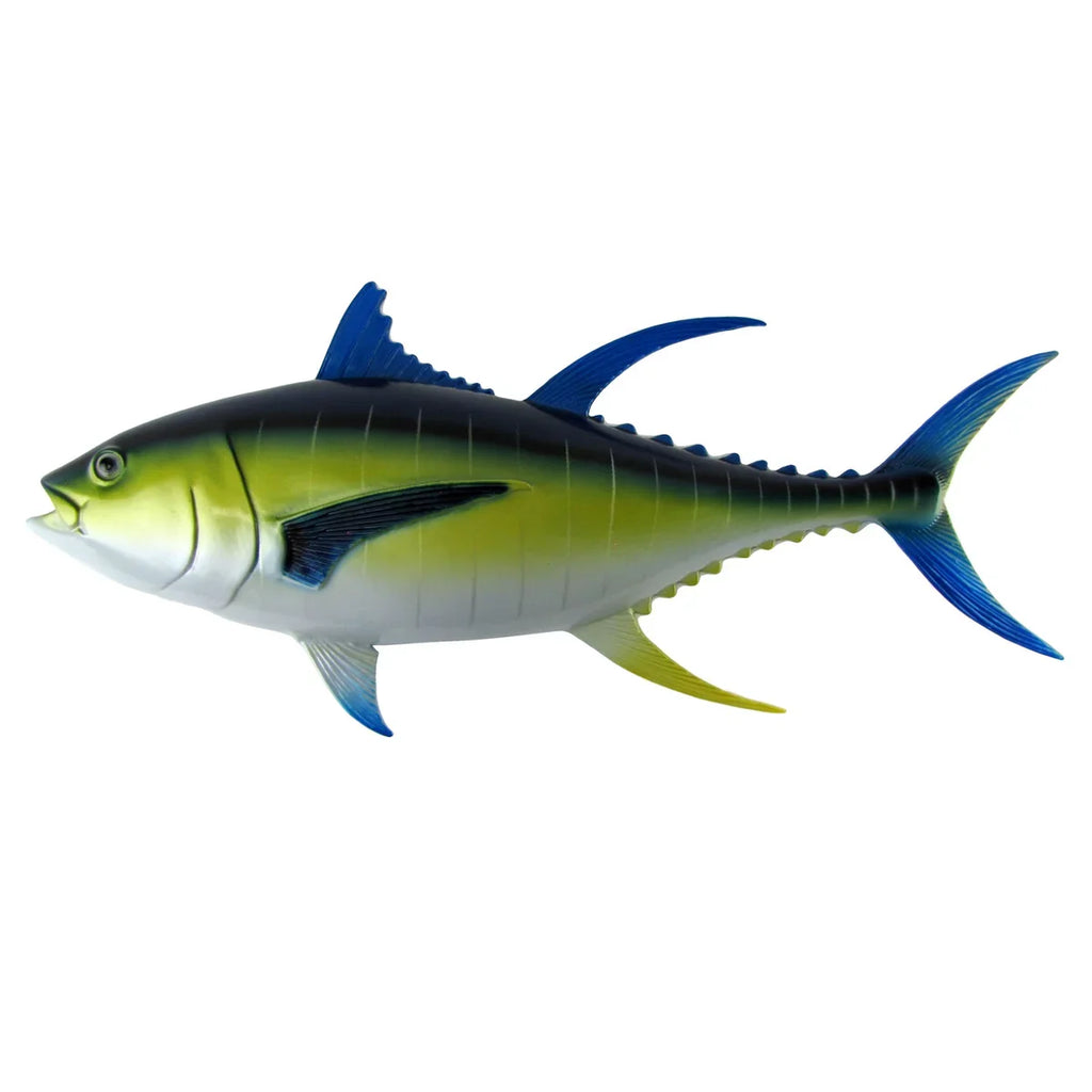 28" Bluefin Wall Plaque Tuna Resin Lifelike Mount Trophy Taxidermy Saltwater Fish