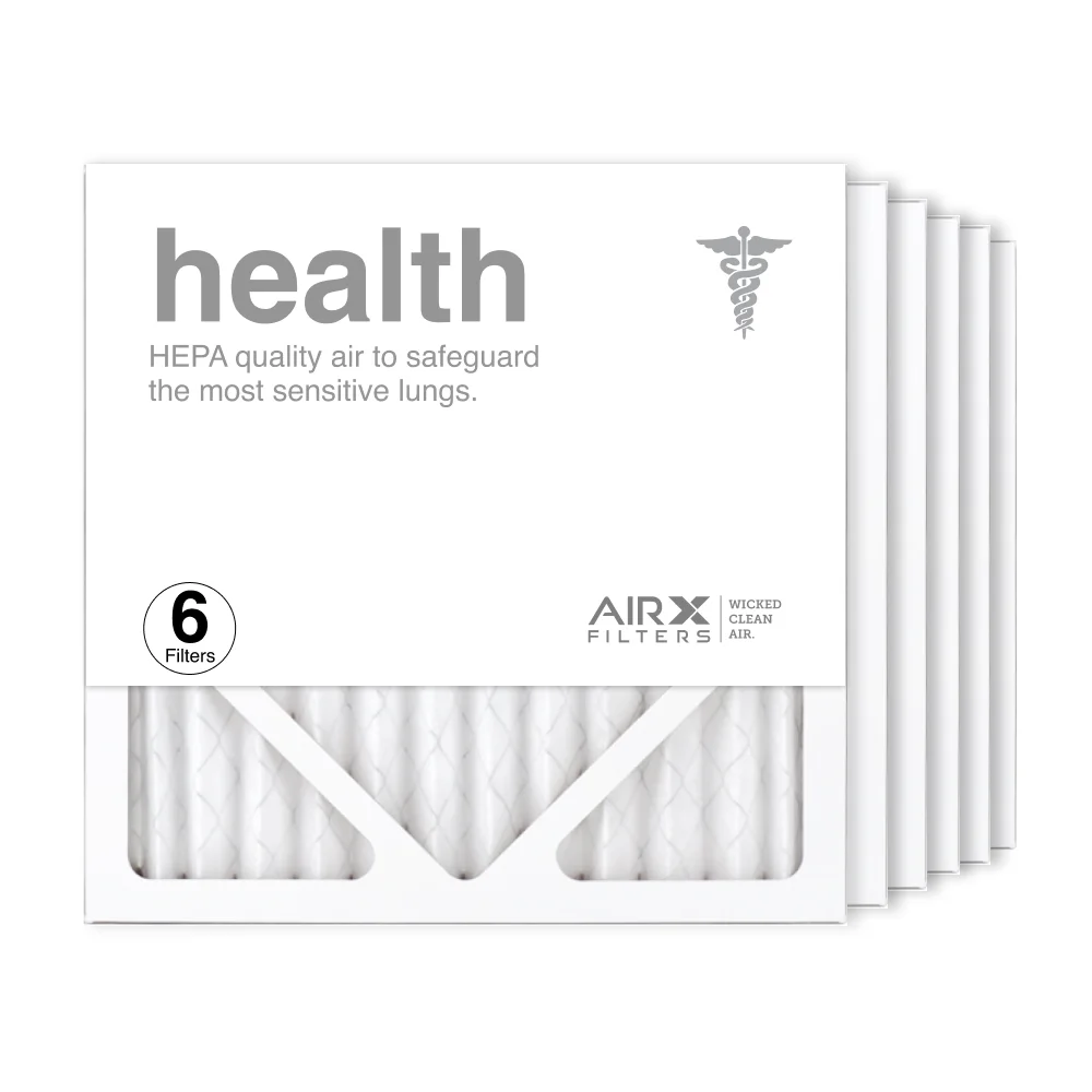 Filters 6-Pack, 13 Air USA Filter Furnace the 12x12x1 Made in Pleated AIRx HVAC MERV Filter, AC Air Health