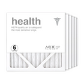 Filters 6-Pack, 13 Air USA Filter Furnace the 12x12x1 Made in Pleated AIRx HVAC MERV Filter, AC Air Health