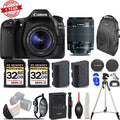 | | Wrist DSLR with Ext Kit Camera -64GB 80D Eos Lens Battery 18-55mm STM Canon Grip