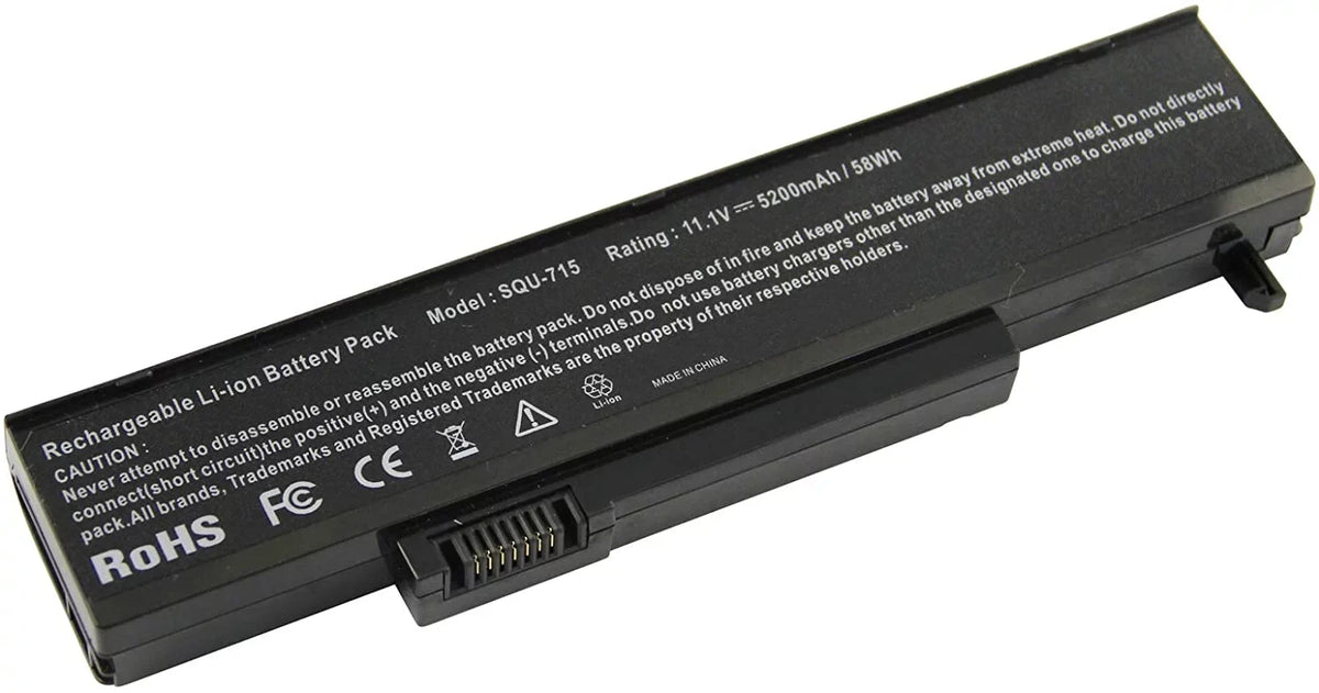 M-6843 Battery Laptop/Notebook Gateway for NEW Replacement Battery