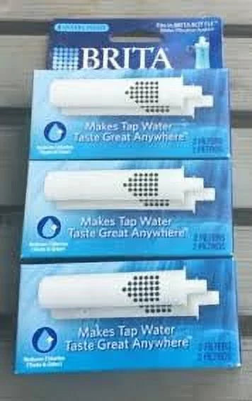 635679 of Brita Replacement Filters (Pack Soft 3) Bottle