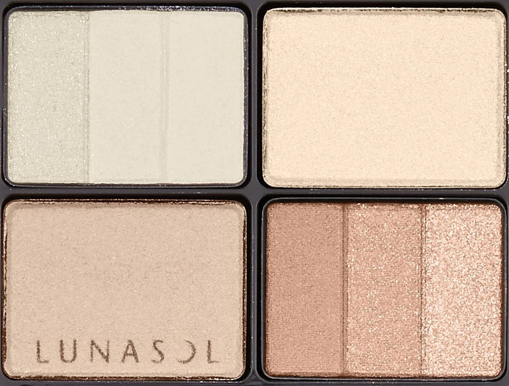 Three 01 Eyes 1) LUNASOL Eyeshadow Neutral Dimensional 4g (x Beige