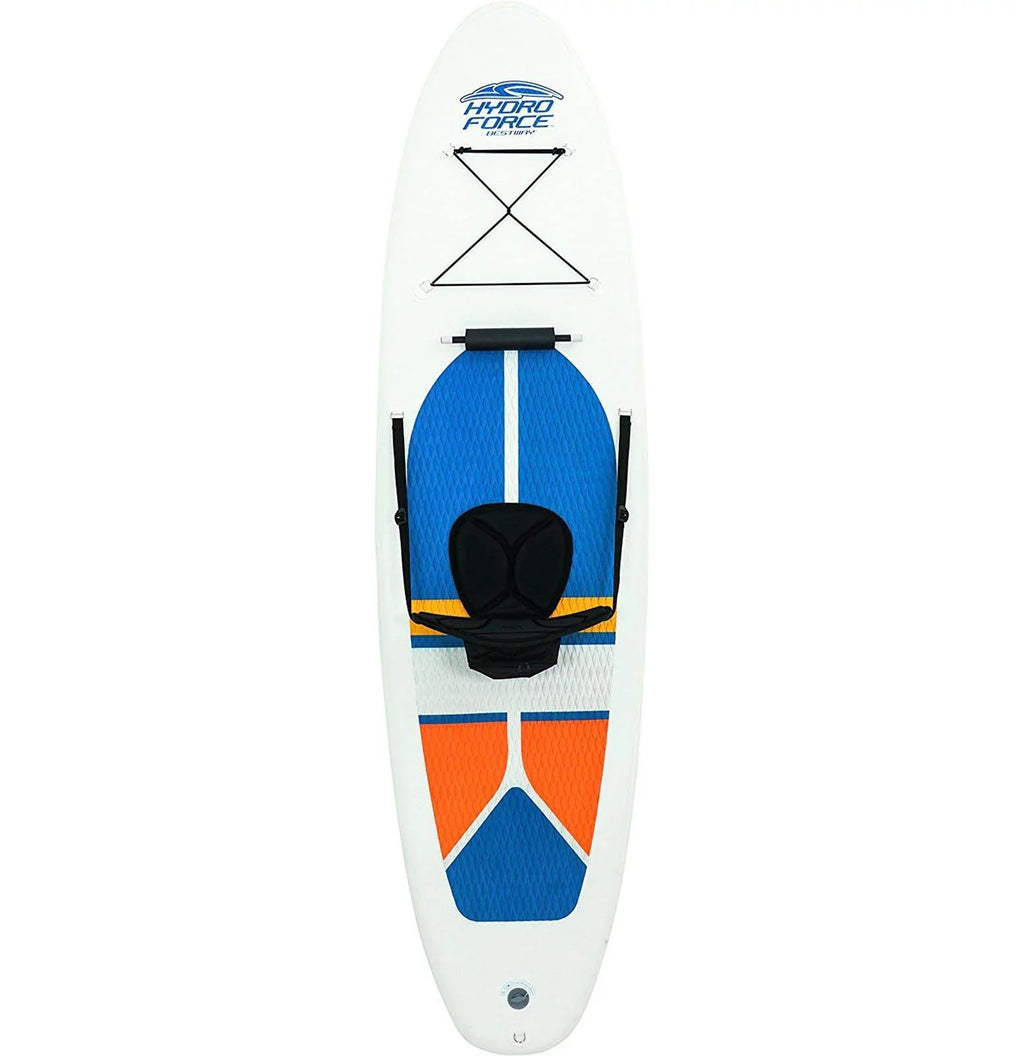Stand Bestway Cap White Paddle Board (2 Hydro-Force 10' Pack) Inflatable Up