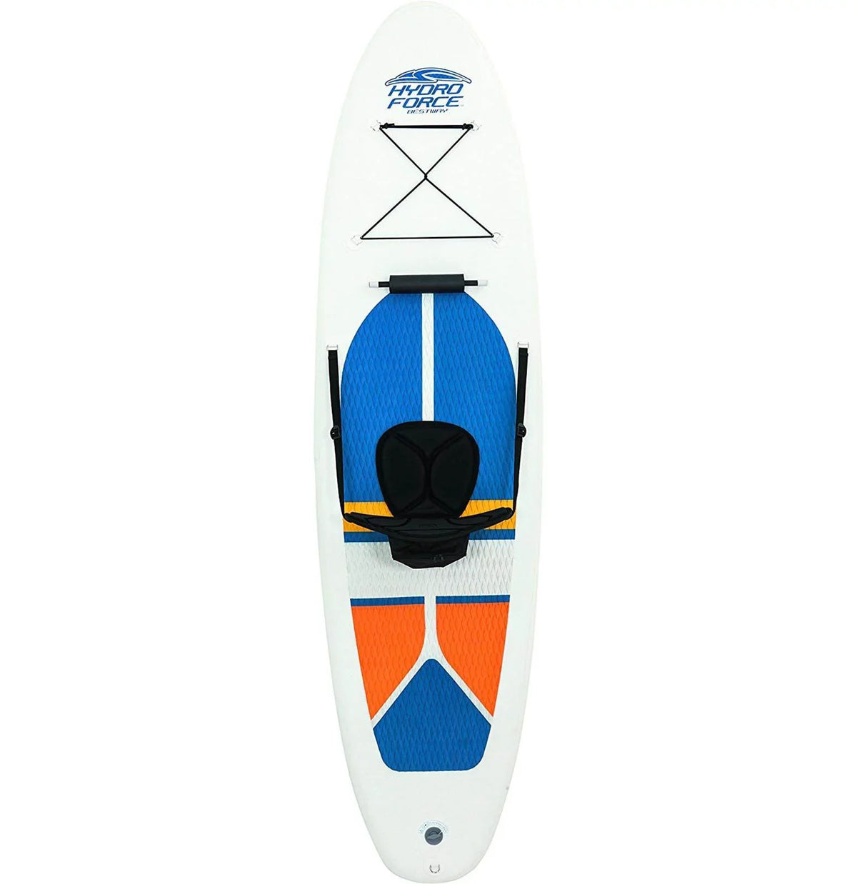 Stand Bestway Cap White Paddle Board (2 Hydro-Force 10' Pack) Inflatable Up
