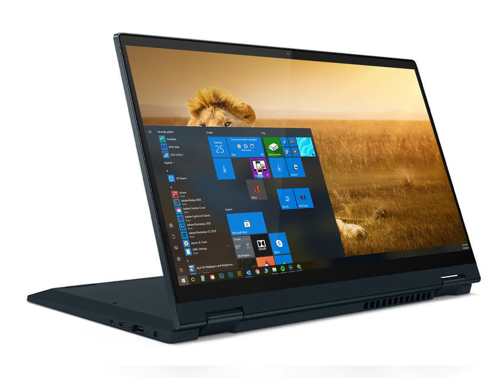 Windows Wi-Fi, IPS NVMe 14" Home RAM, Intel 5 S SSD, Touch Flex 4.1GHz, Core 2-in-1, Reader, (82HS00BVUS) 8GB Upto 256GB FHD HDMI, IdeaPad i3-1115G4 Display, 10 Card Bluetooth,