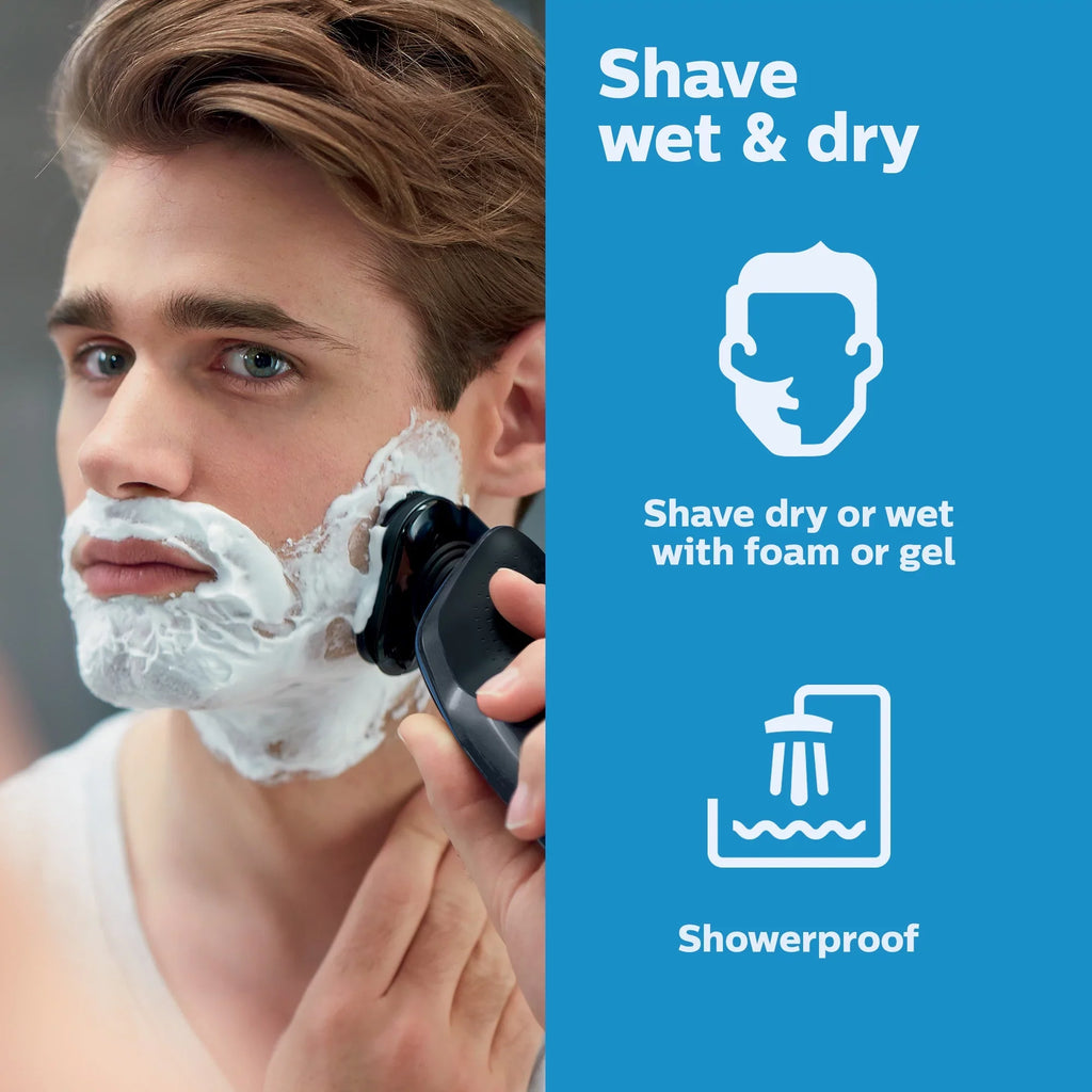 Philips Wet/Dry Electric Rechargeable Norelco 5300 Shaver S5203/81