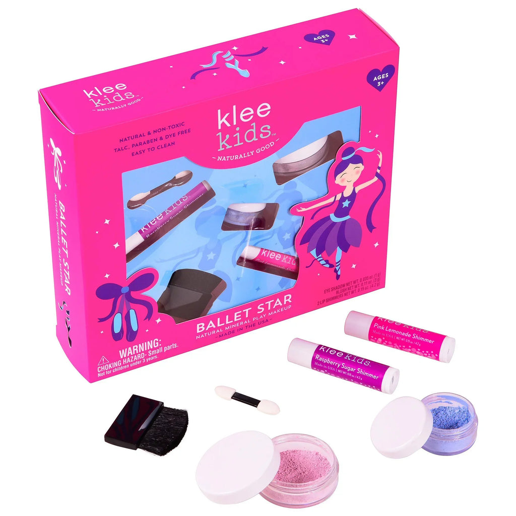 Kids Star Naturals Mineral Natural Kit, Makeup Ballet Klee Luna Star Piece 4