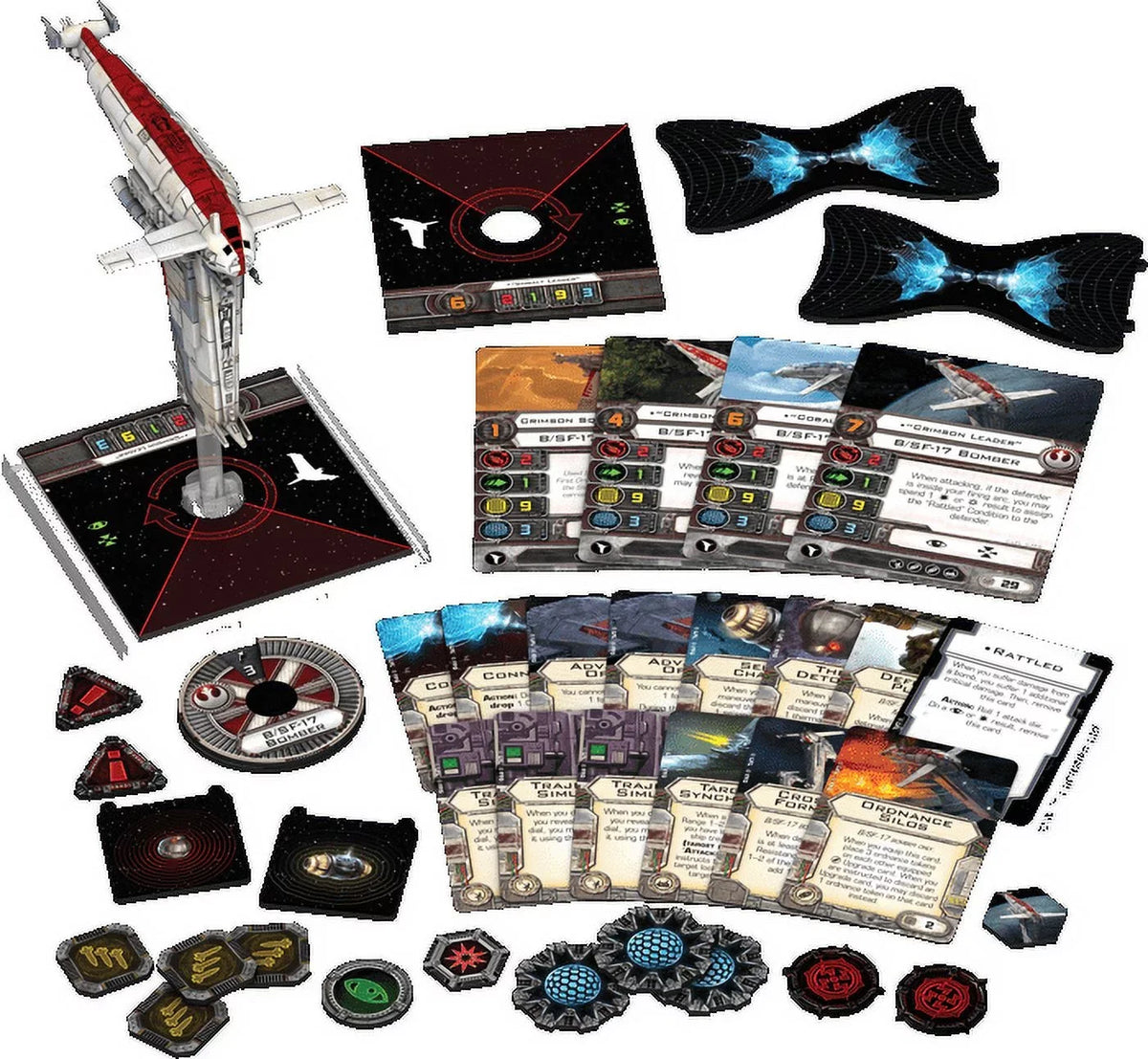 Asmodee 14 Bomber Star up. Expansion Pack, and Wars: Ages From for Resistance - X-Wing