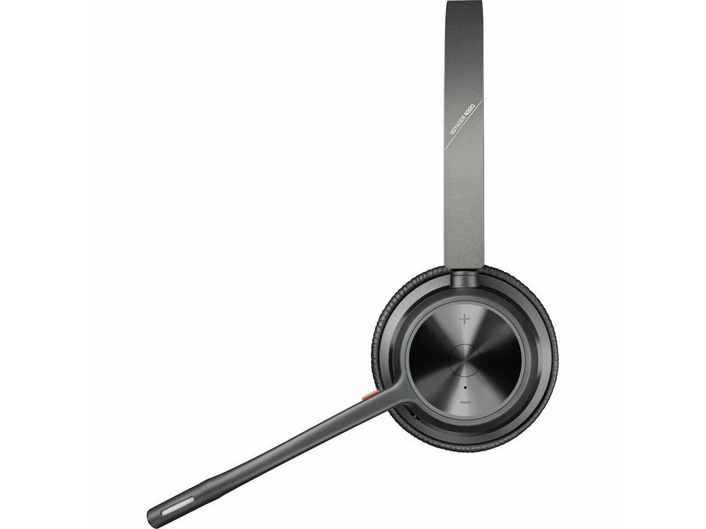A ... Type Binaural Headset 20 Cable 4320 - kHz 20 Over-the-head - Ear-cup Noise Stereo 164 ft ft - Cancelling Poly - Wired/Wireless Bluetooth - MicrophoneTAA - - - - VOYAGER - 4.92 - UC - 4300 Hz USB