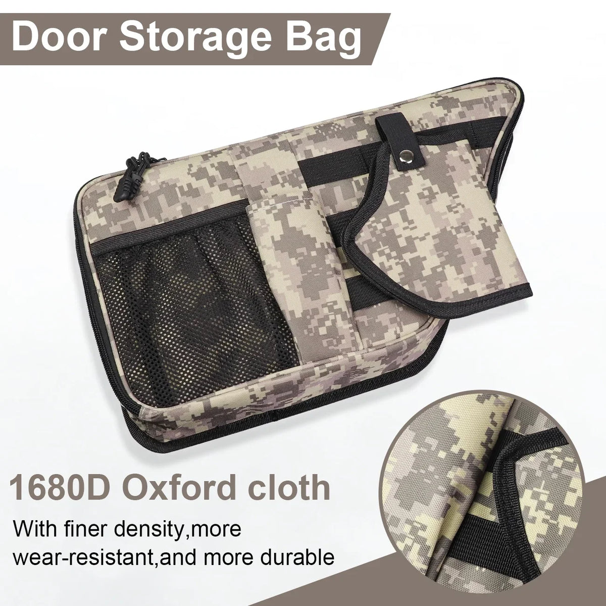 Door Front AUFER Storage Side 2/4 Box Door Bags For Organizer Bronco Door