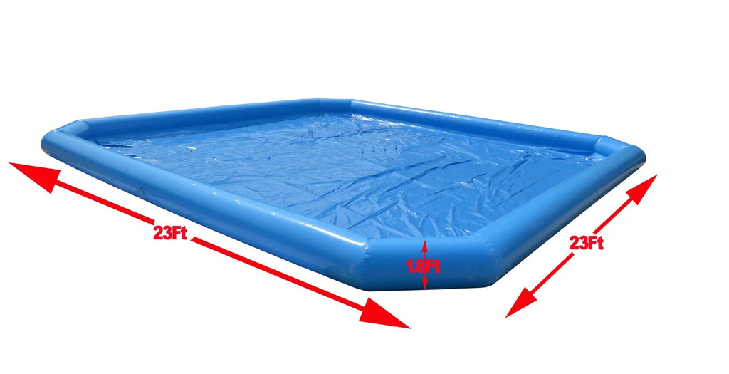for 7*7*0.55m Blower Techtongda Swimming Family Ball liquid Walking Pool Blue with Inflatable
