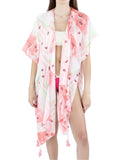 Shawl/Wrap Area Sheer Womens Printed Stars Watermelon
