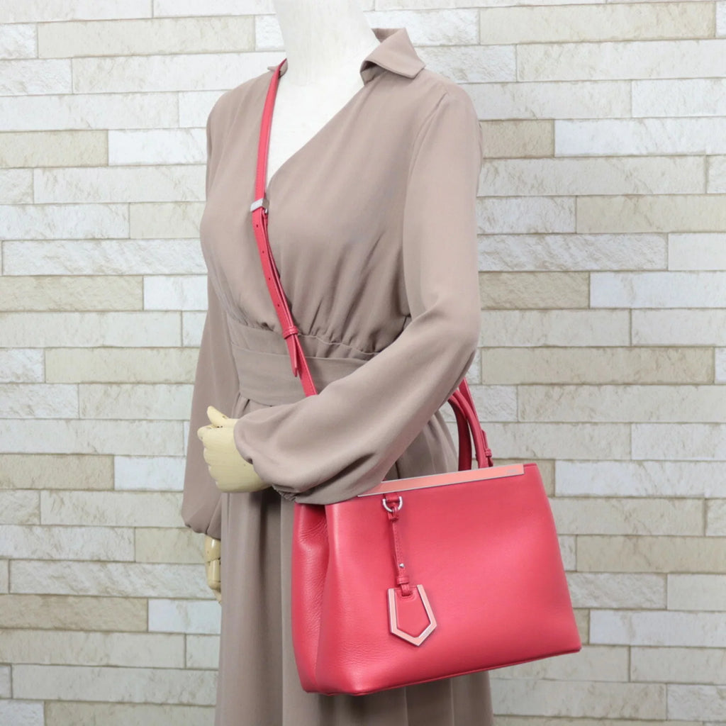 Red Bag Handbag Ladies Toujour (Fair) Pre-Owned FENDI Shoulder