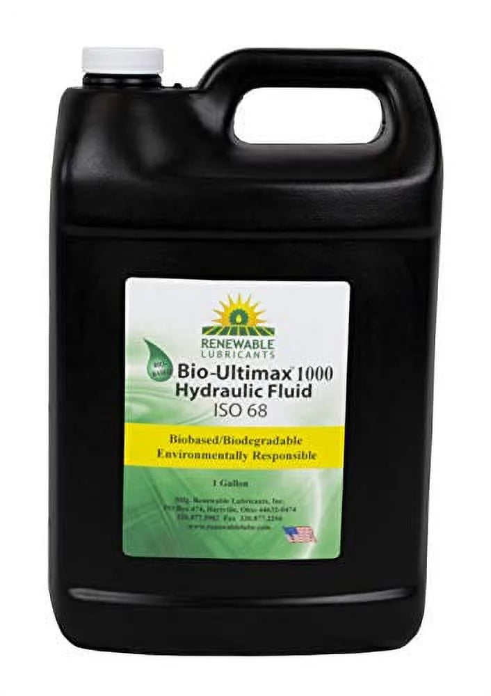 Hydraulic 1000,1 Gal,68 81023 Ultimax Renewable Oil,Bio Lubricants
