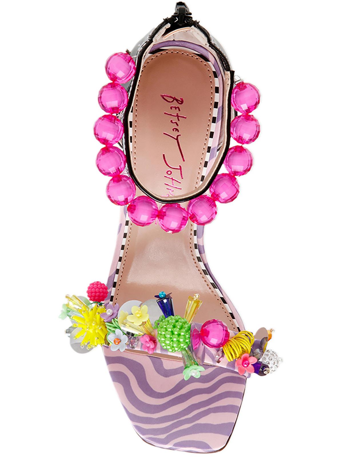 Johnson Womens Heels Patent Betsey Clooney Embellished
