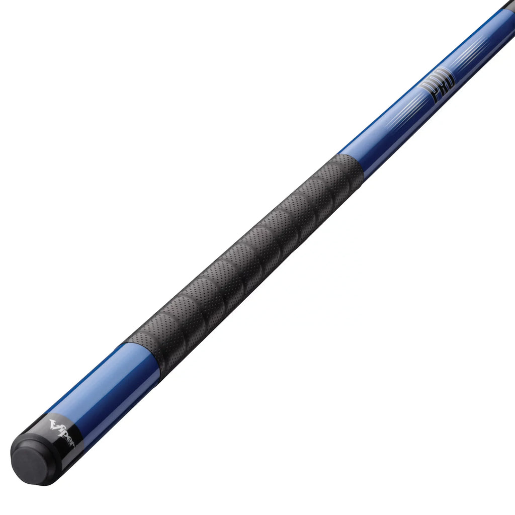Billiard/Pool Cue, 2 Grip Viper Blue, 21 Ounce Pro Sure 58" Piece,