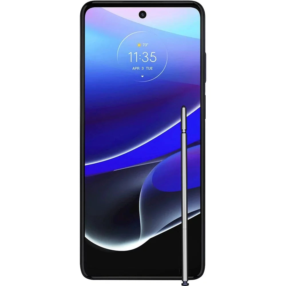 XT2215-2 6.8" Global Moto Used) G LTE 5G Stylus / 4G 5G - Unlocked (128GB) GSM 2022 US (Excellent