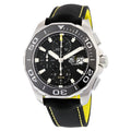 CAY211A.FC6361 Chronograph Tag Black Watch Men's Heuer Aquaracer Dial