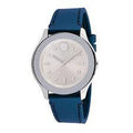 Swiss Strap Movado Women 3600715 Green Dial Bold Silver Silicon Watch