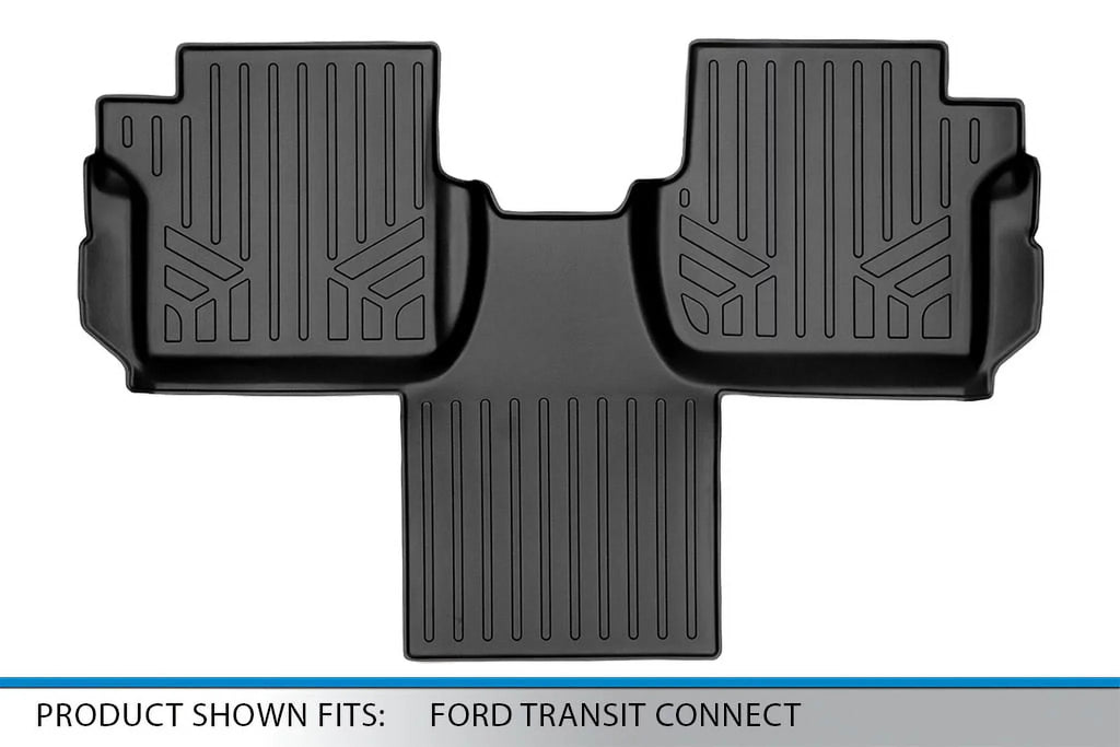 Bucket Carpet Row Seats Black Connect, - Row 2014-2021 Fit Smartliner with 2nd Transit Mats Custom Flooring 2nd for Liner Floor