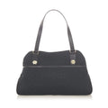 Fabric Black (Good) Women GG Canvas Bag Pre-Owned Shoulder