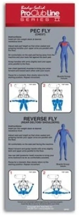 Delt Fly (S2PEC) Body-Solid Rear Machine Chest