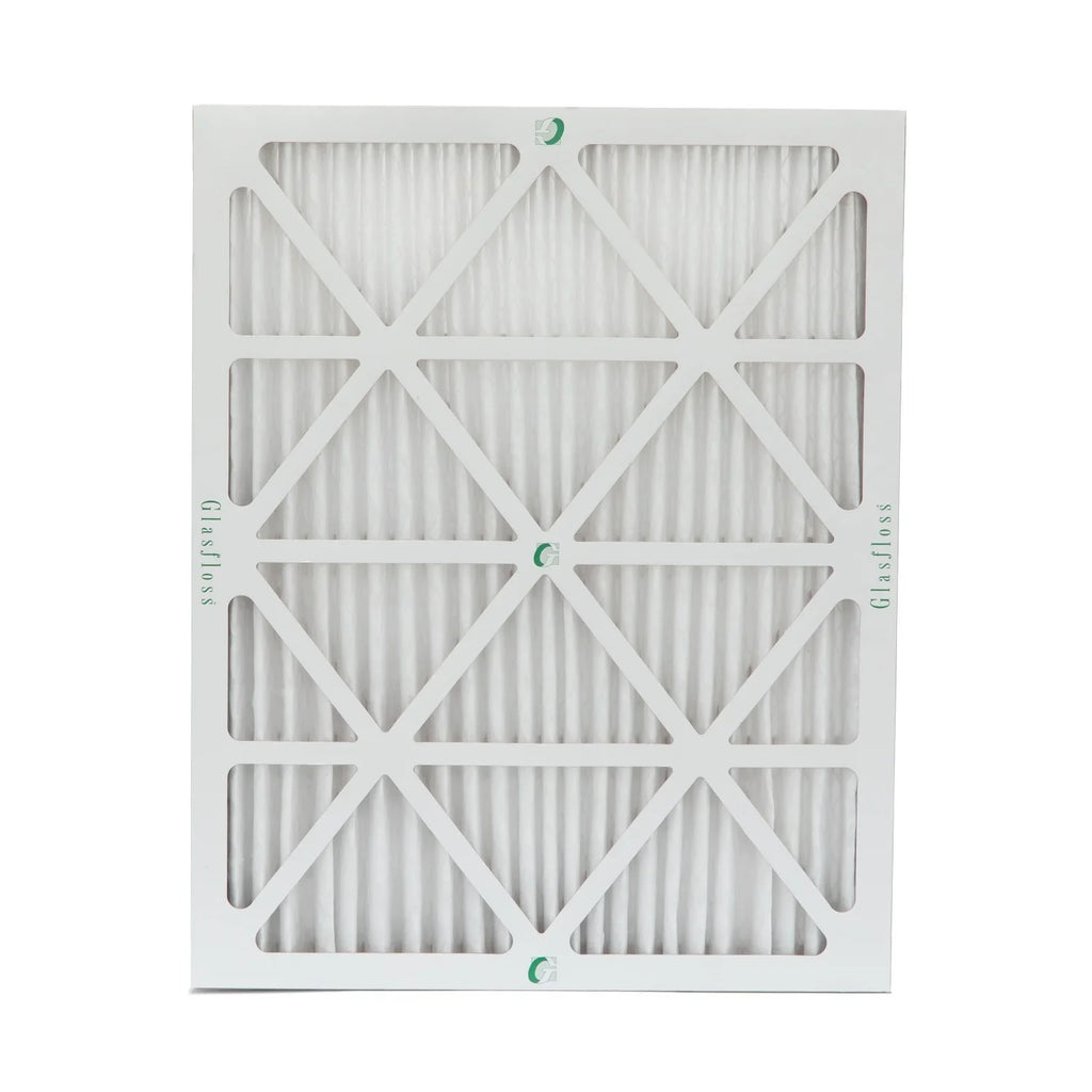 Filters 19-3/8 MERV Pleated 20x24x2 Quantity 10 HVAC 1-3/4 dimension: ( x 23-3/8 by Air ) 5 Glasfloss. x Exact