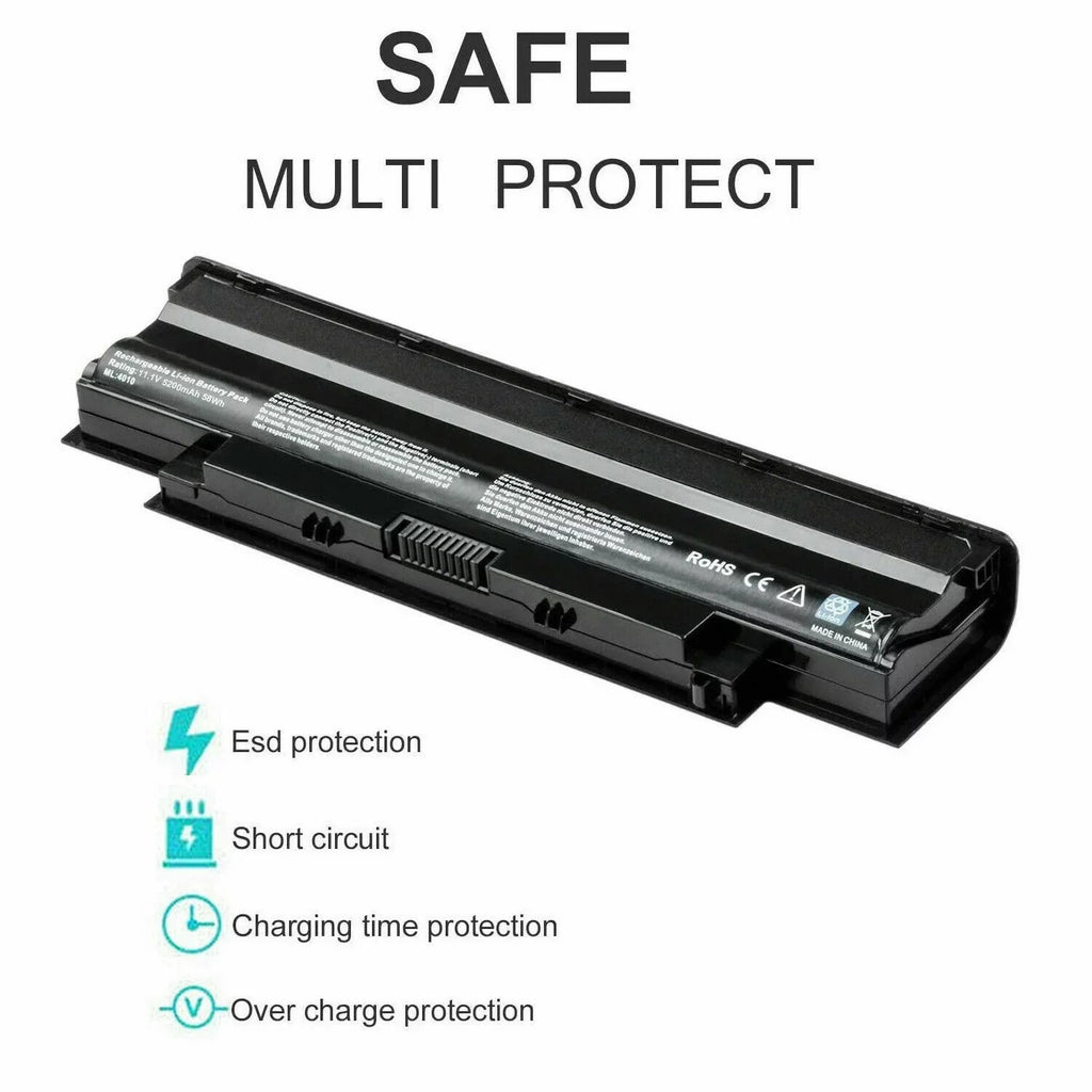 14r N7110 N5010 Battery For N4110 Inspiron N3010 17r N5110 N4010 13r 15r