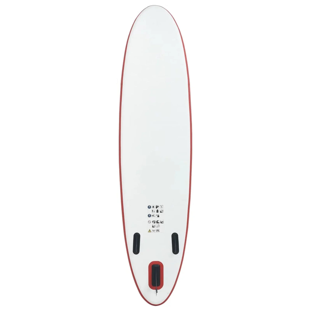 Red and Inflatable Set Paddleboard White Walmeck